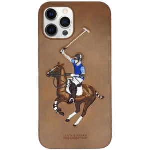 Brown Single Horse Santa Barbara Polo Racquet Club