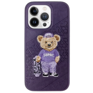 Purple Teddy Bear Santa Barbara Polo Racquet Club