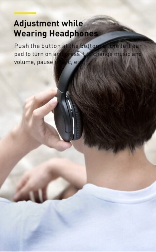 BASEUS Casque sans fil D02 Pro Noir (8)