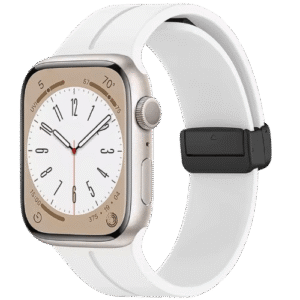 Bracelet Apple Watch Blanc Magnetic Buckle Sport