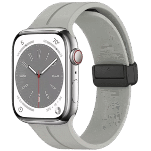 Bracelet Apple Watch Gris Magnetic Buckle Sport