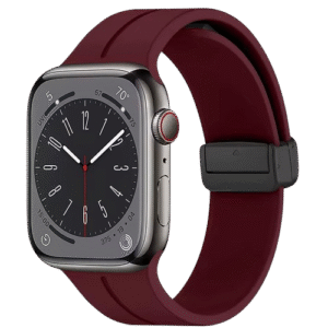 Bracelet Apple Watch Red Wine Magnetic Buckle Sport