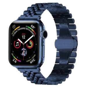 Bracelet Apple watch Bleu Rolex