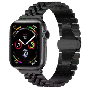 Bracelet Apple watch Noir Rolex