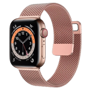 Bracelet Apple watch Rose stainless steel loop