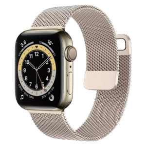 Bracelet Apple watch Vintage Gold stainless steel loop