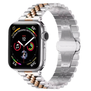 Bracelet Apple watch silver Rose Gold Rolex