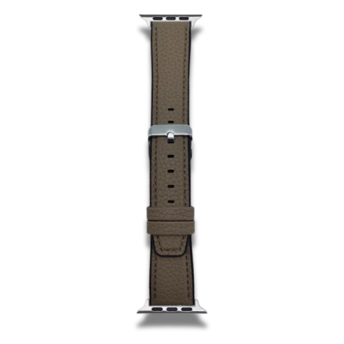 Bracelet Texture de Cuir Apple watch Bronze