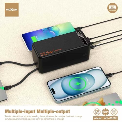 Powerbank moxom 50000 Mah 2