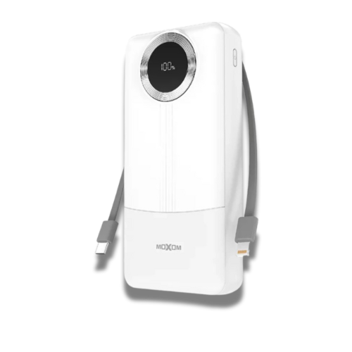 Batterie externe MOXOM 20000 Mah White