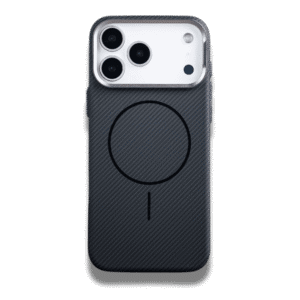 Case for iPhone Fiber Pattern Magnetic BlaCk