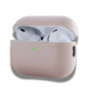 Coque AirPods rose poudré prix Maroc