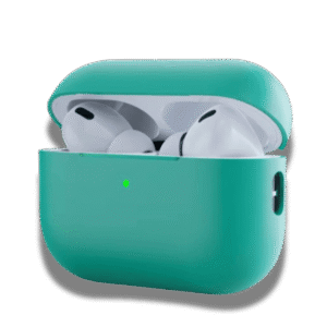 Coque AirPods vert eau maroC prix