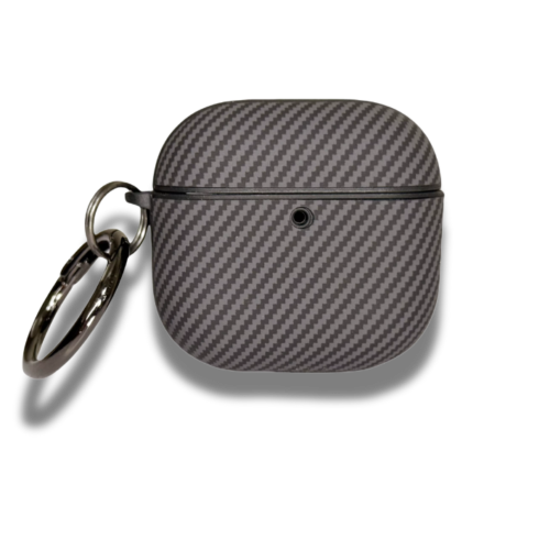 Coque Airpods Carbon Fiber Gris