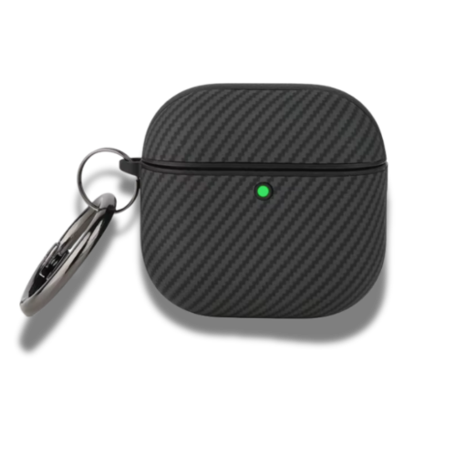 Coque Airpods Carbon Fiber Noir