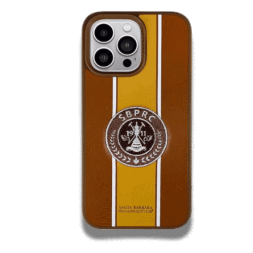 Coque Brown Yellow Santa Barbara Polo & Racquet Club