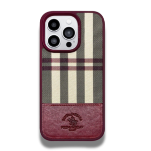 Coque Cuir Santa Barbara Cyril Series Red