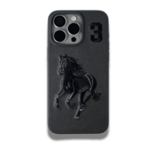 Coque Dark Grey Horse Santa Barbara Polo & Racquet Club