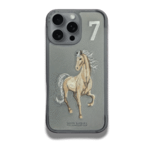 Coque Grey Horse Santa Barbara Polo & Racquet Club