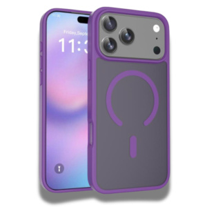 Coque iPhone 17 Magsafe Matte Frosted Mauve