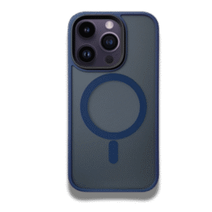 Coque iphone MagSafe Acrilyc Clear dark blue