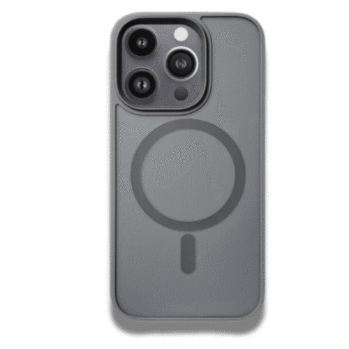 Coque iphone MagSafe Acrilyc Clear grey