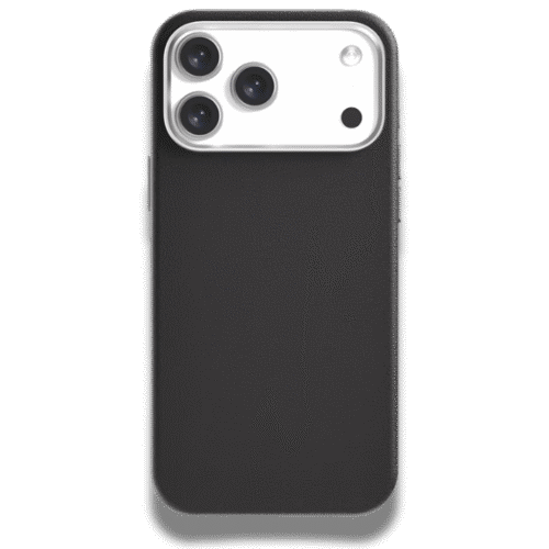 Cover for iPhone Leather Series Black