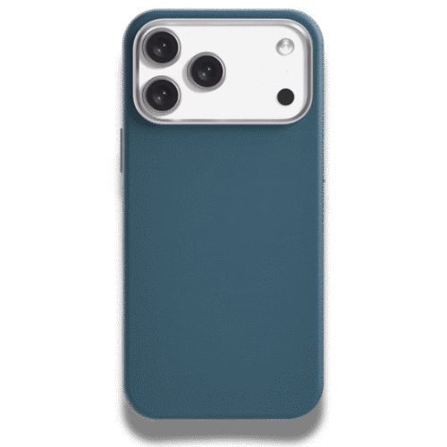 Cover for iPhone Leather Series Blue