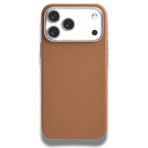 Cover for iPhone Leather Series Brown