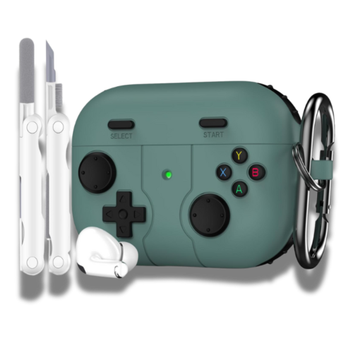 coque de protection en silicone R fun AirPods E Green