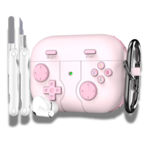 coque de protection en silicone R fun AirPods E Pink